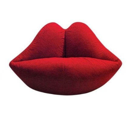 Bean Bag Factory Hot Lips Cover - Red 